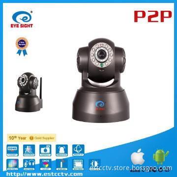 MJPEG P2P PTZ Camera IP Wireless with two way audio